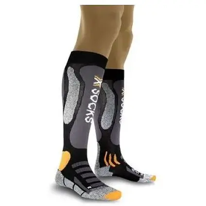 Носки X-Socks Ski Touring Silver 35-38 Черный/Серый (1068-X20024 35-38)