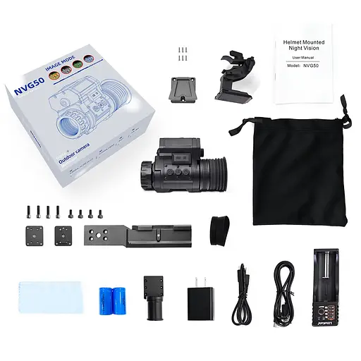 Монокуляр ночного видения NVG50 2.5k 45° Wi-Fi 940нм (до 600м в темноте) - фото 10