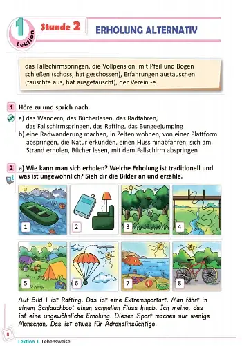 Німецька мова. Підручник для 8 класу "Deutsch lernen ist super!" - фото 6