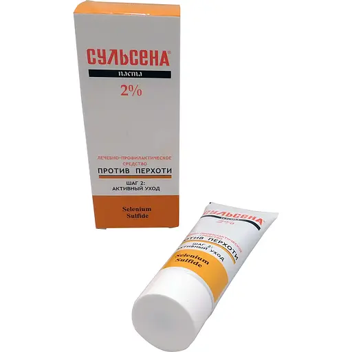 Паста Сульсена против перхоти 2% (75 мл) 82705 - фото 3
