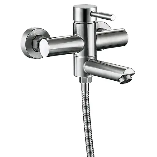 Змішувач для ванни Haiba SUS-009 Euro HB9611 Нержавіюча сталь - фото 1