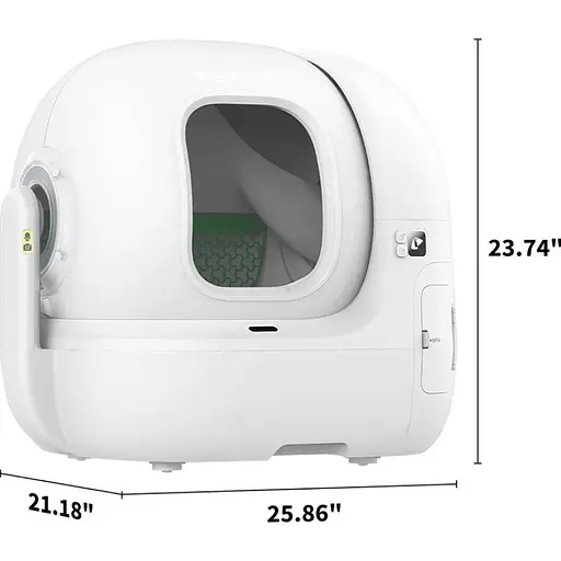 Смарт-лоток Petkit Purobot Max Pro With Cam Self-Clean (P9904) - фото 8