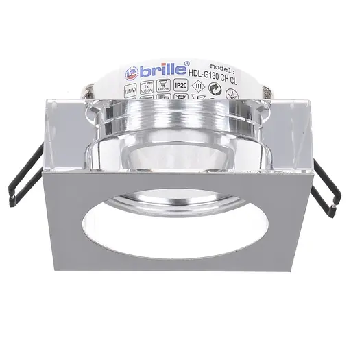 Светильник точечный Brille декоративный HDL-G180 CH CL MR16 L13-011