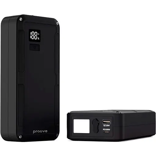 Пускозарядний пристрій Proove Jumper 12000mAh 1200A (JS1000112201) - фото 3