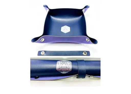 Настільна гра Планета Ігор Лоток для кубиків D20 (синій) (Dice tray D20 navy) (pi-dt014) - фото 11