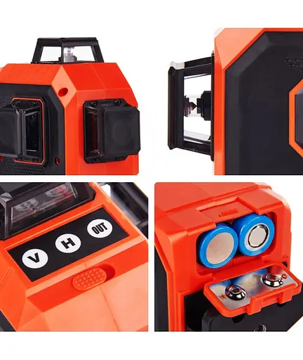 Лазерный уровень Heckermann 360° с интеллектуальным самонивелированием - фото 8