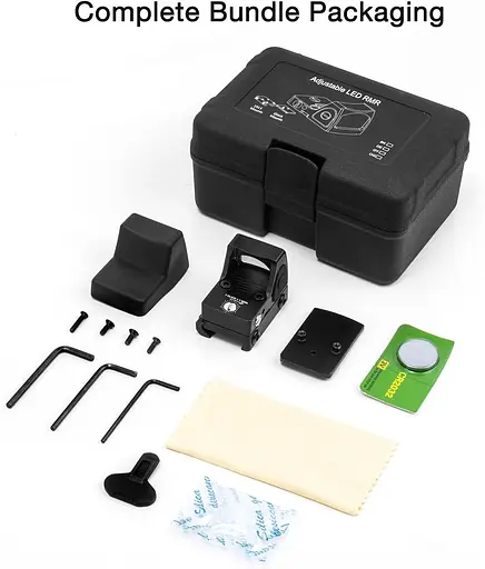 Прицел с красной точкой RMR, 0,77 дюйма 3 MOA - фото 3