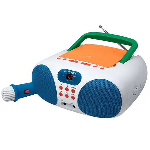 Радіо-програвач CD Muse кольоровий (MD-203 KMC)