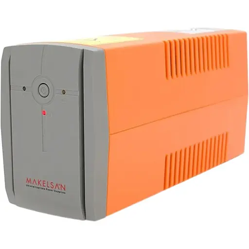 ИБП Makelsan Lion850VA (510W) Standby-L, LED, 170-280VAC, AVR 1st, 2xSCHUKO socket, 1x12V9Ah, Plastic Case (101 х 298 х 142)