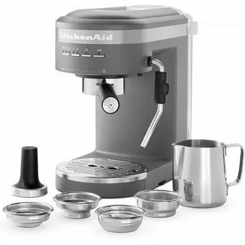Рожковая кофеварка эспрессо KitchenAid 5KES6403EDG - фото 6