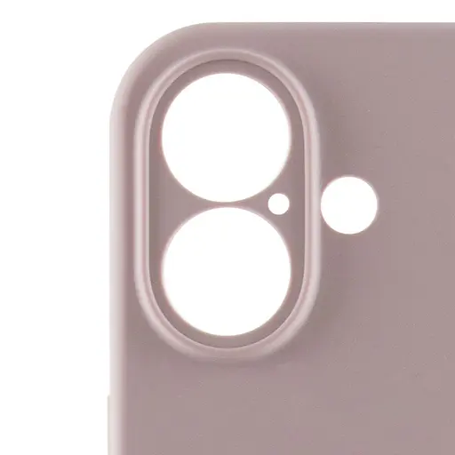 Чехол Epik Silicone Case Full Camera Protective (AA) для Apple iPhone 16 Plus (6.7) Серый/Lavender - фото 4