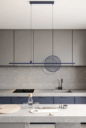 Підвісний стельовий світильник Babich Studio Mid 1200 other any color - фото 4