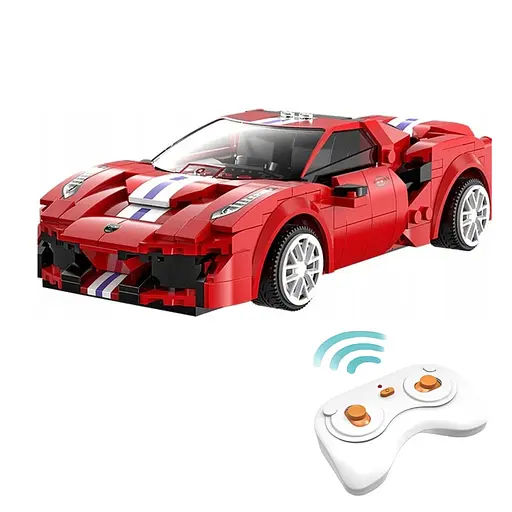 Конструктор машина на радиоуправлении CADA 488 RaceCar  гонка 306 деталей  - фото 1