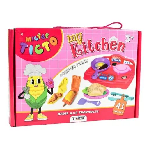 Набор для творчества Strateg Мистер тесто. My Kitchen