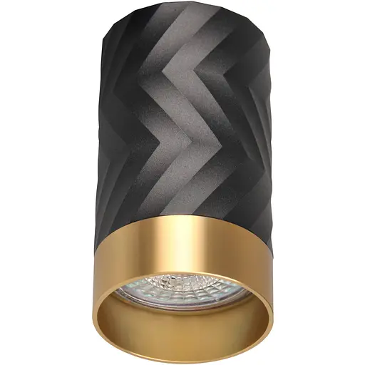 Точковий світильник Polux Goldlux Arras 323521 Arras GU10 1x10W IP20 BK - фото 1