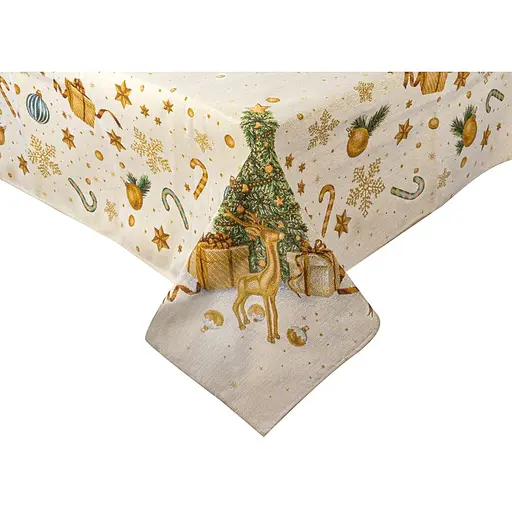Скатерть Lefard Baloo Lurex Рождественская история 140x260 см (732-379)