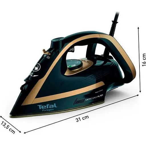 Утюг Tefal Puregliss Coppertinto & Black FV8064E0 [91227] - фото 3