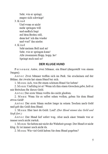 Kleine Theaterstucke und Spiele. Маленькі театральні п’єси та ігри - фото 4