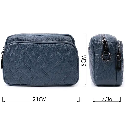 Кожаная женская сумка Vintage 21х15х7 см sum0026584 - фото 3