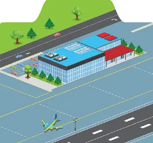 Багаторазові наліпки. Аеропорт - фото 2