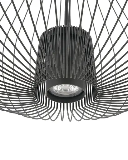 Підвісний світильник, люстра Nowodvorski 11245 Pumpkin M GU10 1x10W IP20 Темно-сірий - фото 6