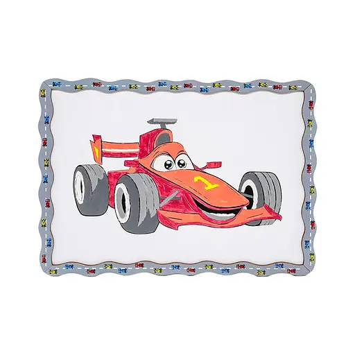 Дитячий набір для розпису по дереву "Гоночна машинка" Puz-22951 формат А4