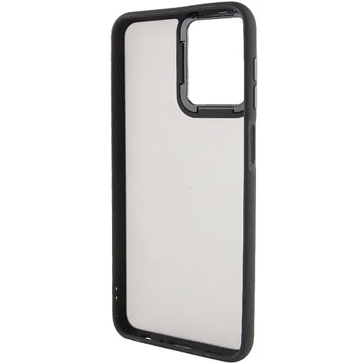 Чохол Epik TPU+PC Lyon Frosted для Oppo A3 4G/A3x 4G/ A40m Black - фото 3