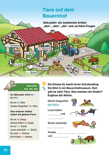 Wortschatzerweiterung und Grammatik – neue Geschichten - фото 4