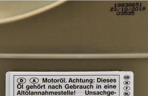 Моторне масло General Motors Dexos2 5W-30 Синтетичне 4л - фото 3