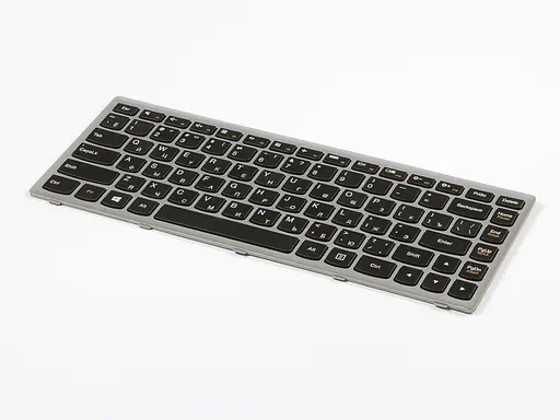 Клавиатура для ноутбука Lenovo S410p/Z410/Flex 14 Original Rus серая рамка (A2106) - фото 2
