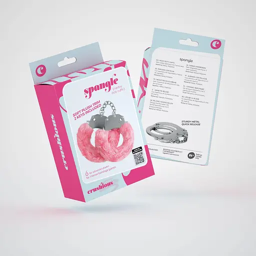 Наручники Crushious Spangle (рожевый) - фото 11