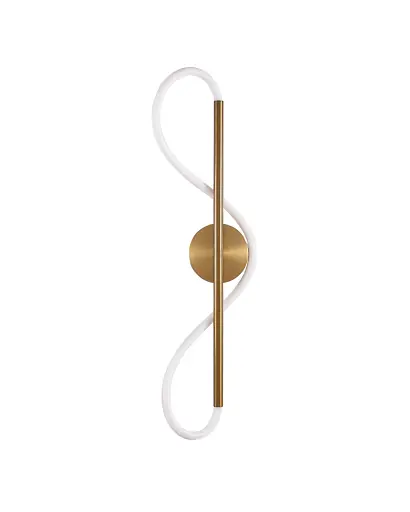 Бра, настенный светильник Goldlux 327994 Emma Led 1x19W 4000K 2230Lm IP20 Золотой - фото 1