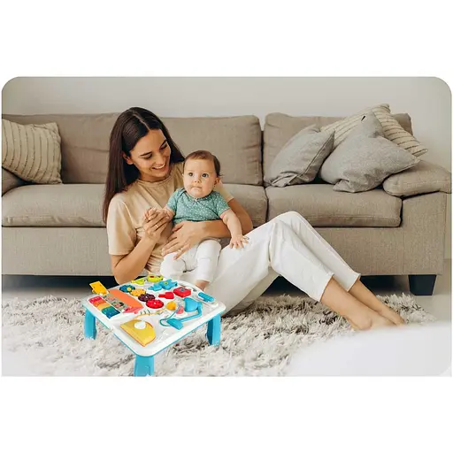 Яскравий столик для малюків Ricokids вчимося граючи - фото 9
