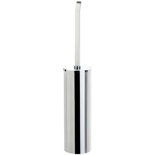 Туалетний йоржик Stilhaus Mizar підлоговий метал MZ03908, Хром - фото 1