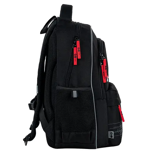Рюкзак GoPack Education 182M Born To Win Чорний (GO26-182M-5) - фото 4