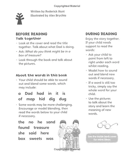 Oxford Reading Tree: Level 1+: More First Sentences B: The Box of Treasure - фото 3