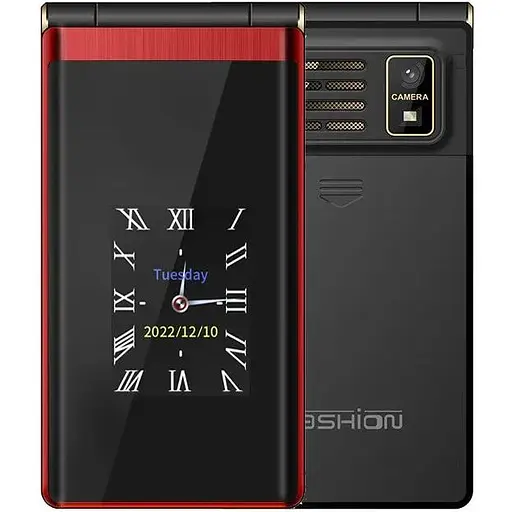 Телефон Tkexun M1 Yeemi M1 red Dual display
