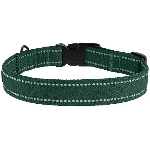 Нашийник для собак Barksi Сotton S 25-33х1.6 см зелений - фото 4