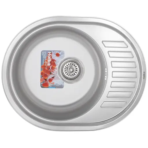Кухонна мийка Haiba 57x45 decor HB0644, Decor - фото 1