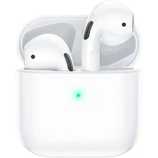 Бездротові навушники Hoco EW03 Plus, TWS Bluetooth 5.1, 30/200mAh, 4h, mic, White