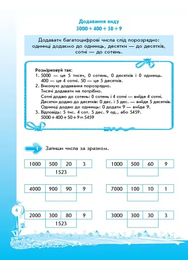 Кроки до успіху. Вчуся обчислювати усно. 4 клас. (оновлена) - фото 5
