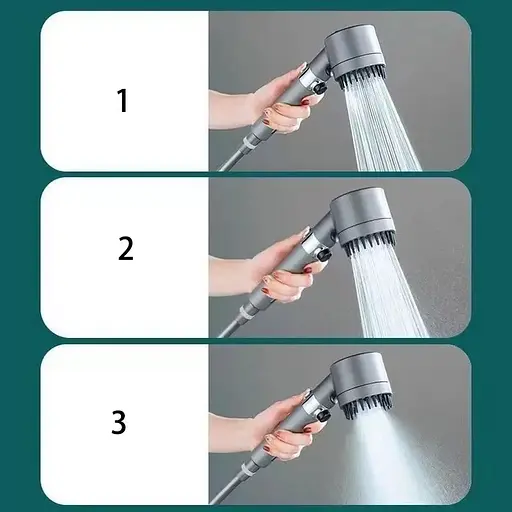 Массажная лейка для душа 3 режима House Like it - фото 6