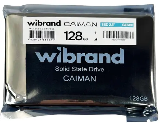 Накопитель SSD Wibrand Sata 2.5 128GB Caiman Bulk120 (WI2.5SSD/CA128GB) - фото 3