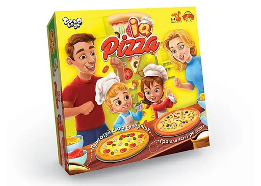 Настільна гра Danko Toys IQ Pizza (укр.) (G-IP-01U)