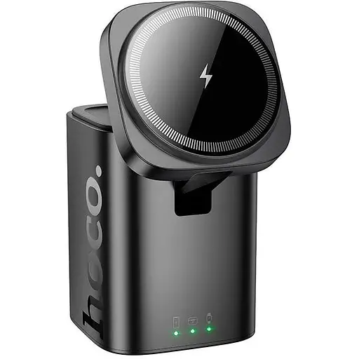 Зарядка Qi HOCO CQ20 Clever 3-in-1 desktop wireless fast charger |15W| - фото 1