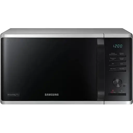 Микроволновая печь с грилем Samsung MG23K3515AS Stainless steel/black UA - фото 1