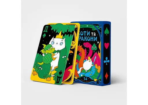 Карты игральные Оrner Maliunok Кошки и Драконы (orner-2870) - фото 6