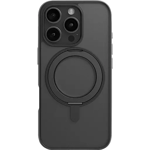 Чехол Blueo Frosted Magnetic Case Rotatable Stand with MagSafe для Apple iPhone 16 Pro Black (BL037-I16PBLK) [150026] - фото 1