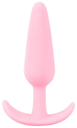 Анальна пробка Cuties Mini Butt Plug 8.4 см (рожевий)
