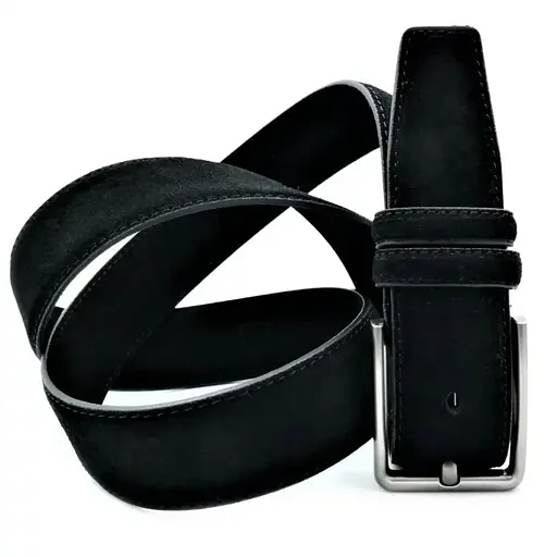 Ремінь замшевий Weatro чоловічий 110-125х4 см acs0013827 - фото 1